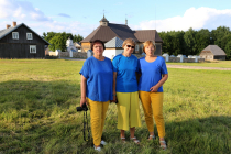 Mėlyna - geltona