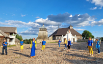Mėlyna - geltona