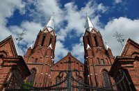 Anykščių bažnyčios bokštai